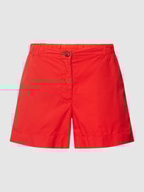 Shorts met elastische band van Tommy Hilfiger Rood - 22