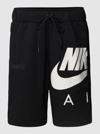 Sweatshorts met labelprint van Nike Grijs / zwart - 28