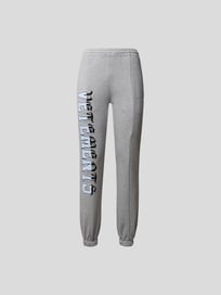 Sweathose mit Brand-Details von VETEMENTS Grau / Schwarz - 9