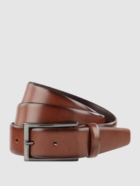 Ledergürtel mit Dornschließe aus Metall von Pierre Cardin Braun - 24