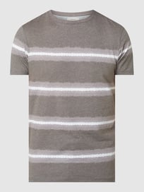 T-Shirt mit Streifenmuster Modell 'Thomas'  von Redefined Rebel Blau / Türkis - 42