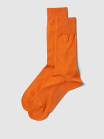 Sokken met ribboordjes in een set van 2 paar van Christian Berg Men Oranje - 48