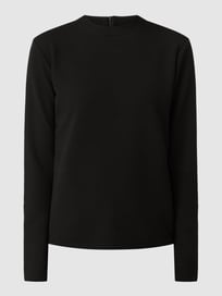 Pullover met ritssluiting  van comma Grijs / zwart - 33