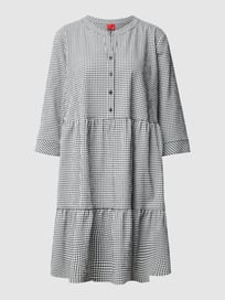 Mini-jurk met vichy-ruit van HUGO Grijs / zwart - 33
