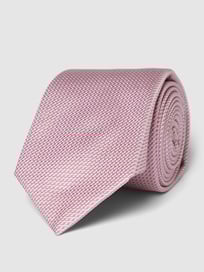 Krawatte mit Allover-Muster Modell 'Tie' von BOSS Rosa - 5
