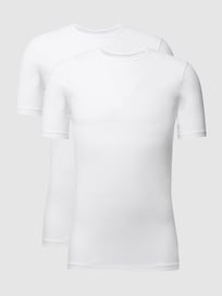 T-shirt, per twee verpakt van MCNEAL Wit - 19