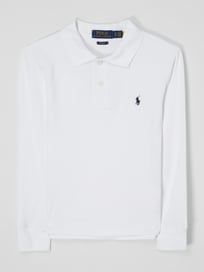 Poloshirt aus Piqué  von Polo Ralph Lauren Teens Weiß - 40