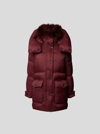 Daunenjacke mit Kapuze  von Army by Yves Salomon Rot - 2