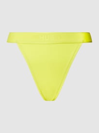 String mit elastischem Logo-Bund Modell 'Rib' von HUGO Gelb - 27