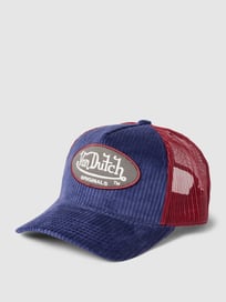 Trucker Cap mit Label-Patch Modell 'BOSTON' von Von Dutch Blau / Türkis - 6