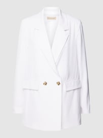 Blazer met dubbele knoopsluiting van Soyaconcept Wit - 39