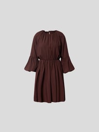 Minikleid mit Trompetenärmeln von Designers Remix Braun - 15