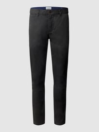 Super slim fit chino met stretch  van Scotch & Soda Grijs / zwart - 22