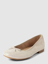 Ballerina's met sierstrik van Tamaris Geel - 24