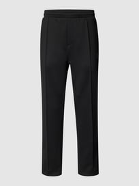 Sweathose mit Brand-Detail Modell 'Hurley Platinum' von BOSS Green Grau / Schwarz - 45