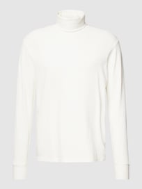 Shirt met lange mouwen en col van Esprit Wit - 45