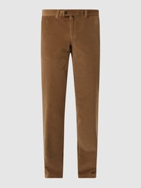 Regular Fit Chino aus Cord Modell 'Jim' von Eurex By Brax Weiß - 29