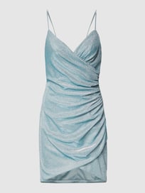 Cocktailkleid in schimmerndem Design von Luxuar Grün - 47