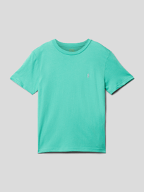 T-Shirt mit Label-Stitching von Polo Ralph Lauren Teens Blau / Türkis - 25