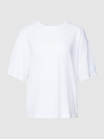 Oversized T-shirt in een effen design van MAERZ Muenchen Wit - 16