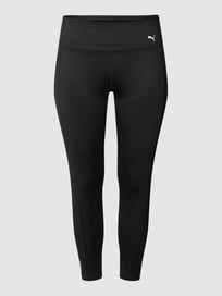 PLUS SIZE legging met labelprint van PUMA Performance Plus Grijs / zwart - 39