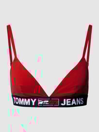 Bralette mit Logo-Bund  von Tommy Jeans Rot - 13