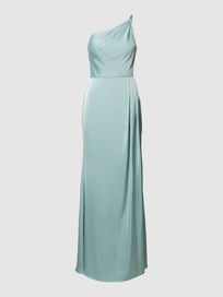 Abendkleid mit One-Shoulder-Träger von Laona Grün - 34