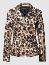 Blazer met dierenmotief van Marc Cain Bruin - 11