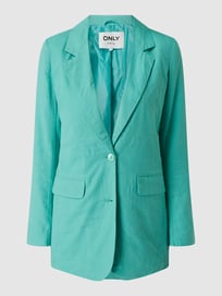 Blazer van linnenmix, model 'Caro' van Only Groen - 35