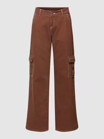 Loose Fit Cargohose aus Baumwolle von REVIEW Braun - 36