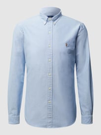 Slim Fit Freizeithemd aus Oxford von Polo Ralph Lauren Blau / Türkis - 36