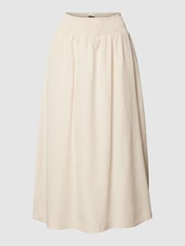 Midirok met elastische band, model 'sicily' van JC Sophie Wit - 4
