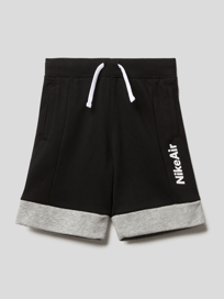 Sweatshorts mit Logo-Print  von Nike Grau / Schwarz - 25