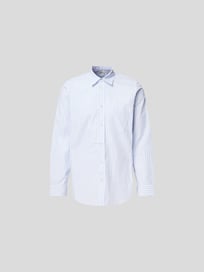 Freizeithemd aus reiner Bio-Baumwolle von Nanushka Blau / Türkis - 17
