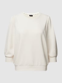 Sweatshirt met ruches van JOOP! Wit - 28