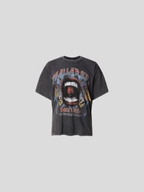 T-Shirt im Destroyed-Look von Dsquared2 Grau / Schwarz - 35