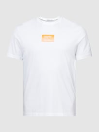 PLUS SIZE T-Shirt mit Label-Print von Calvin Klein Jeans Plus Weiß - 19