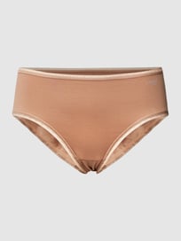 Pants mit Lochmuster-Abschlüssen von Sloggi Braun - 24