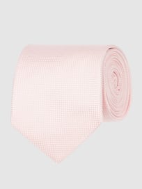 Krawatte aus reiner Seide (7 cm) von Blick Rosa - 14