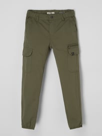 Regular Fit Cargohose aus Baumwolle  von Garcia Grün - 31
