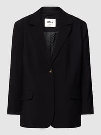 Blazer met reverskraag, model 'ONLMILAN' van Only Grijs / zwart - 34