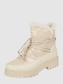 Boots mit Kunstfellfutter von Tom Tailor Weiß - 14