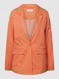 Blazer met reverskraag van s.Oliver RED LABEL Rood - 17