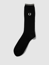 Sokken met structuurmotief van Fred Perry Grijs / zwart - 3