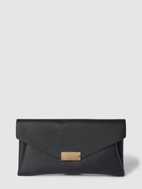 Clutch in envelopmodel met glanzend design, model 'ARPIE' van VALENTINO BAGS Grijs / zwart - 1