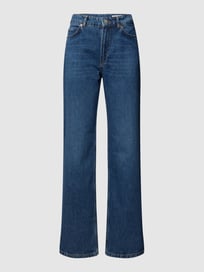 Boyfriend Jeans mit Kontrastnähten  von REVIEW Blau / Türkis - 4