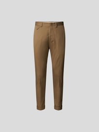 Stoffhose  mit Bügelfalten von Stylebop Braun - 43