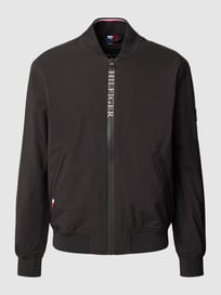 Bomberjack met steekzakken, model 'PROTECT' van Tommy Hilfiger Grijs / zwart - 45