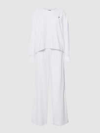 Sweatpak in effen design voor dames van Polo Ralph Lauren Wit - 14