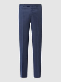 Slim Fit Anzughose aus Schurwolle Modell 'Massa' von Baldessarini Blau / Türkis - 46